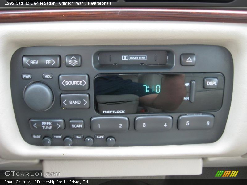 Crimson Pearl / Neutral Shale 1999 Cadillac DeVille Sedan