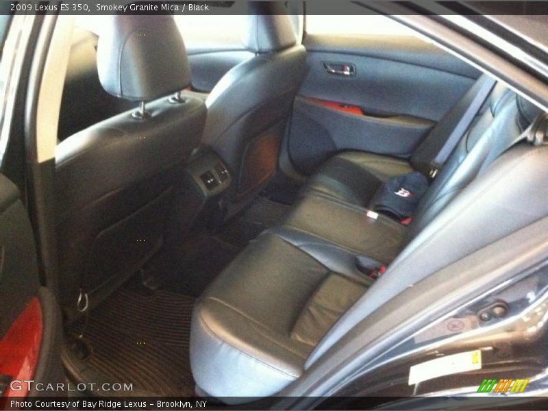 Smokey Granite Mica / Black 2009 Lexus ES 350