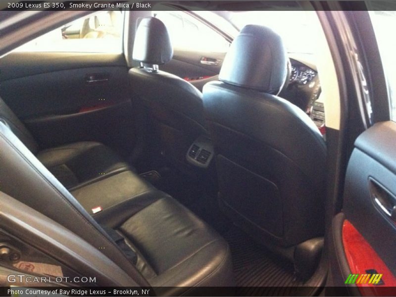Smokey Granite Mica / Black 2009 Lexus ES 350