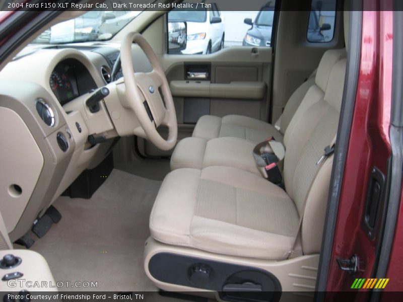  2004 F150 XLT Regular Cab Tan Interior