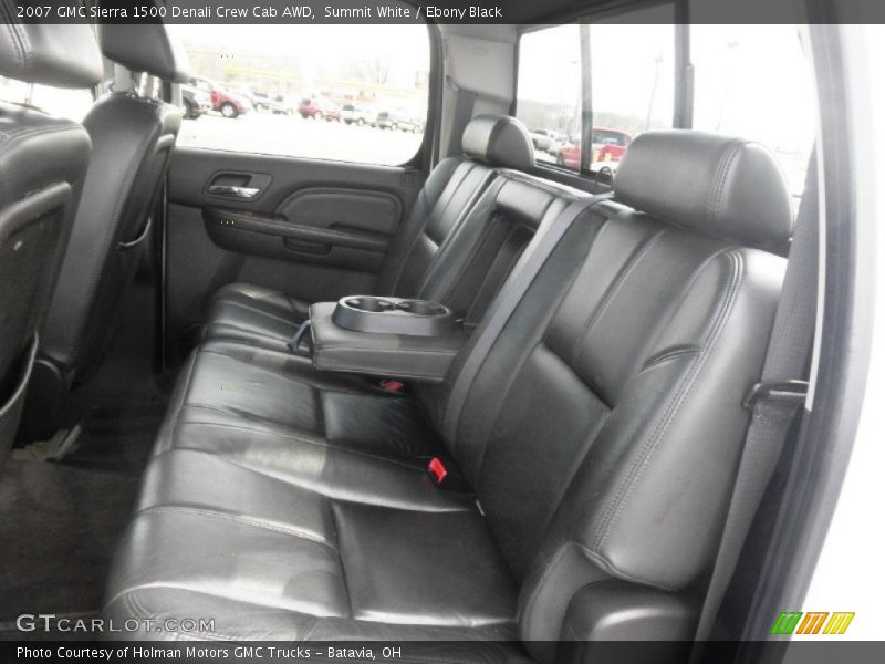 Rear Seat of 2007 Sierra 1500 Denali Crew Cab AWD