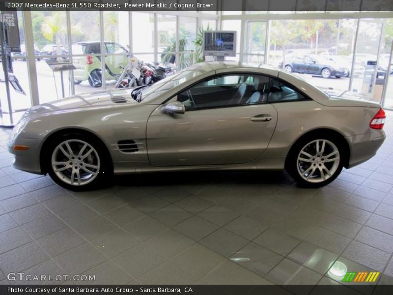  2007 SL 550 Roadster Pewter Metallic