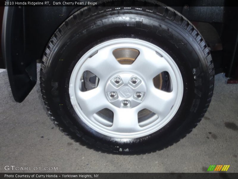 Dark Cherry Pearl / Beige 2010 Honda Ridgeline RT