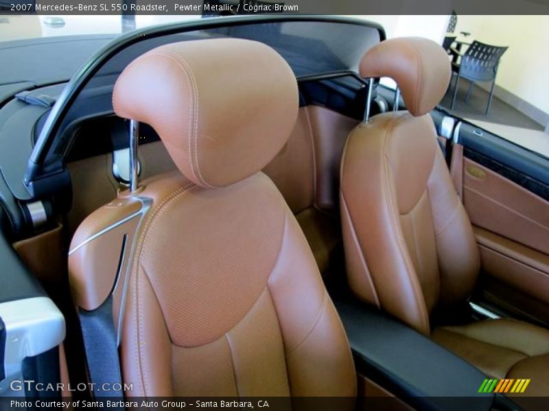 2007 SL 550 Roadster Cognac Brown Interior