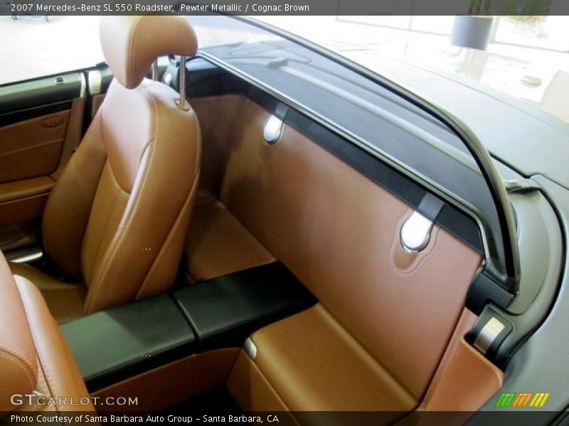  2007 SL 550 Roadster Cognac Brown Interior