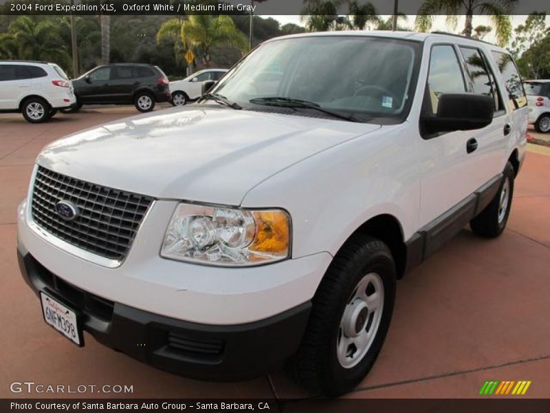 Oxford White / Medium Flint Gray 2004 Ford Expedition XLS