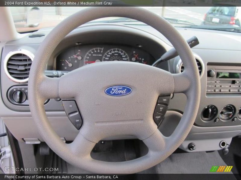 Oxford White / Medium Flint Gray 2004 Ford Expedition XLS