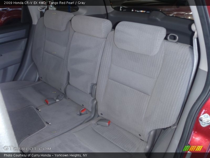 Tango Red Pearl / Gray 2009 Honda CR-V EX 4WD