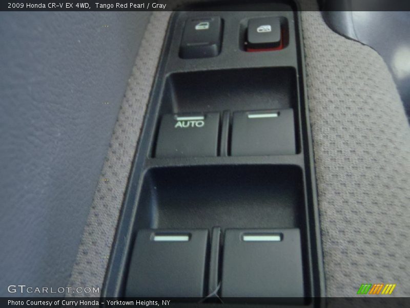 Tango Red Pearl / Gray 2009 Honda CR-V EX 4WD