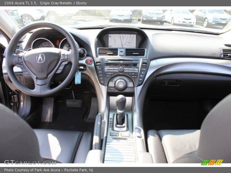 Grigio Gray Metallic / Ebony 2009 Acura TL 3.5