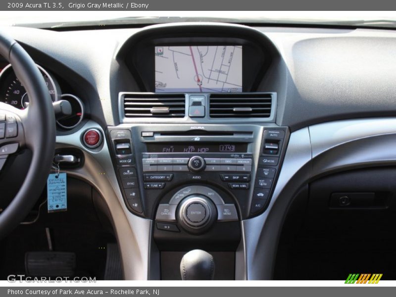 Grigio Gray Metallic / Ebony 2009 Acura TL 3.5