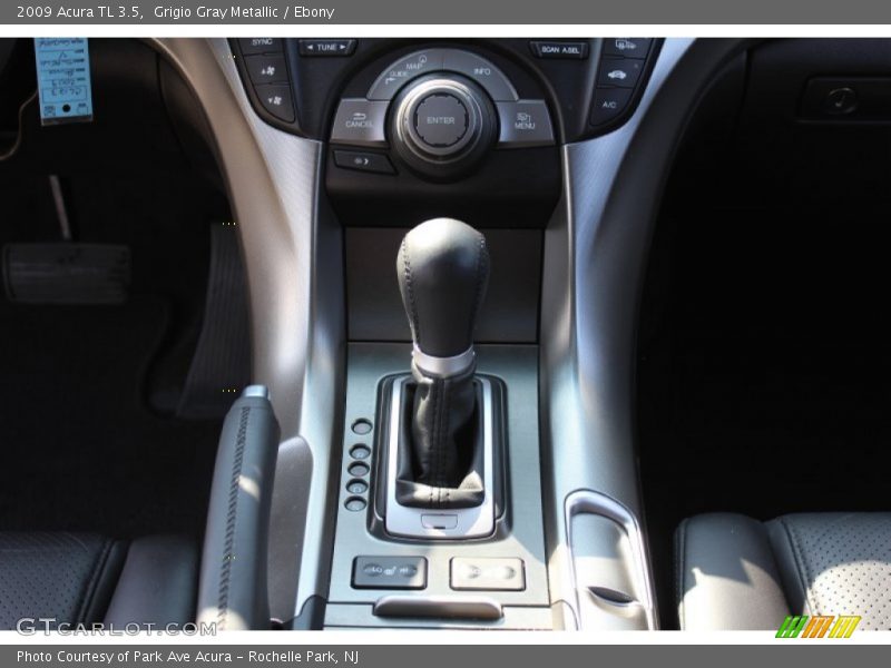 Grigio Gray Metallic / Ebony 2009 Acura TL 3.5