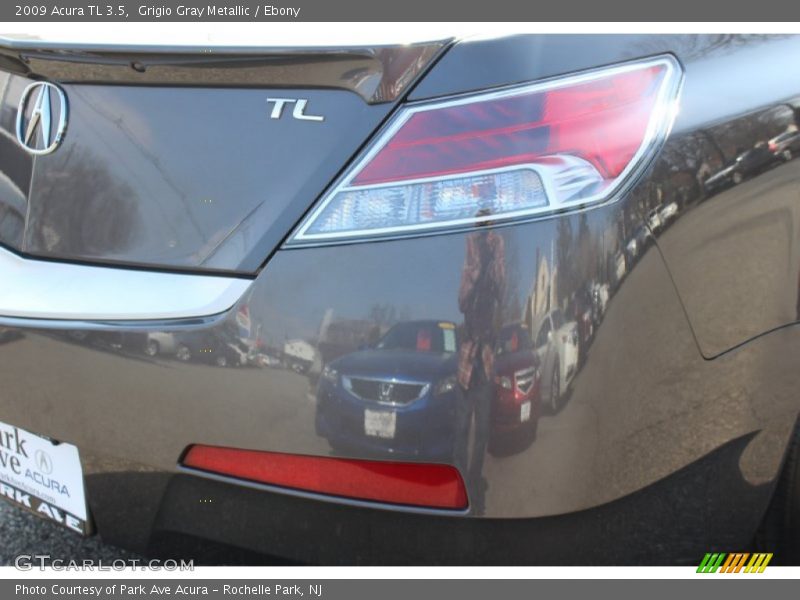Grigio Gray Metallic / Ebony 2009 Acura TL 3.5