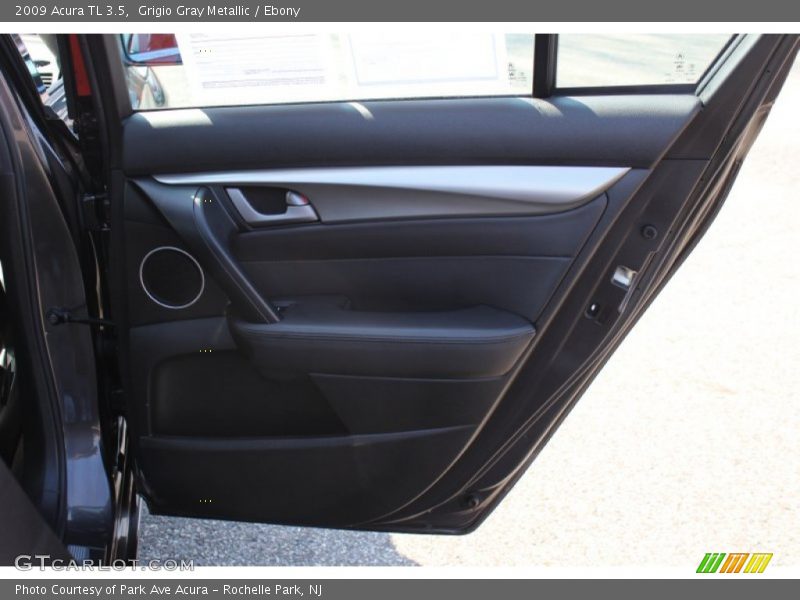 Grigio Gray Metallic / Ebony 2009 Acura TL 3.5