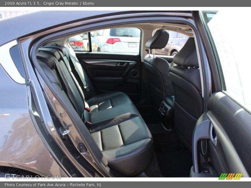 Grigio Gray Metallic / Ebony 2009 Acura TL 3.5