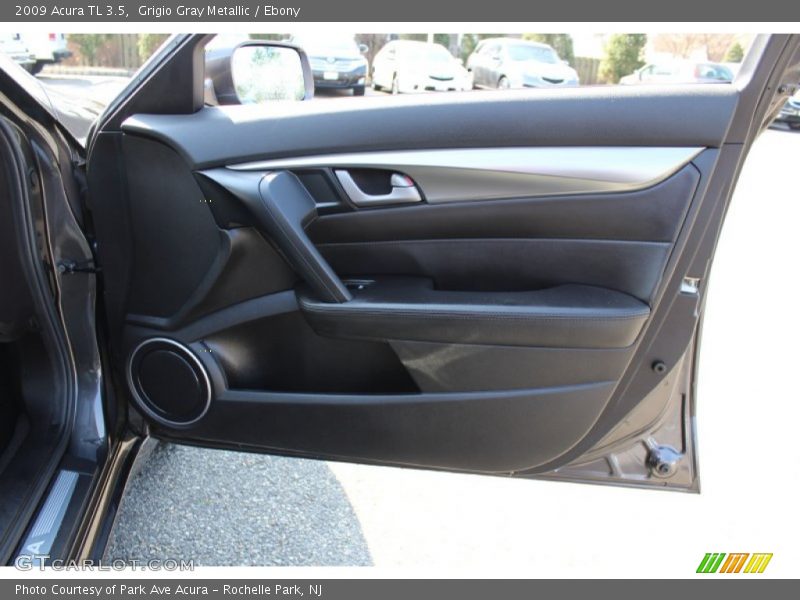 Grigio Gray Metallic / Ebony 2009 Acura TL 3.5