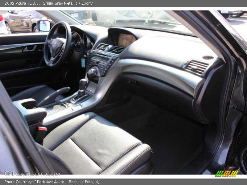 Grigio Gray Metallic / Ebony 2009 Acura TL 3.5