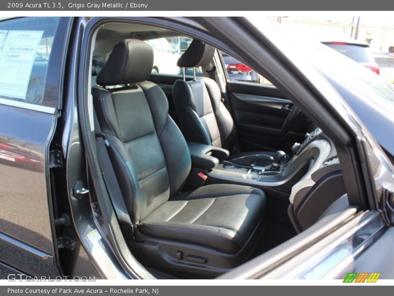 Grigio Gray Metallic / Ebony 2009 Acura TL 3.5