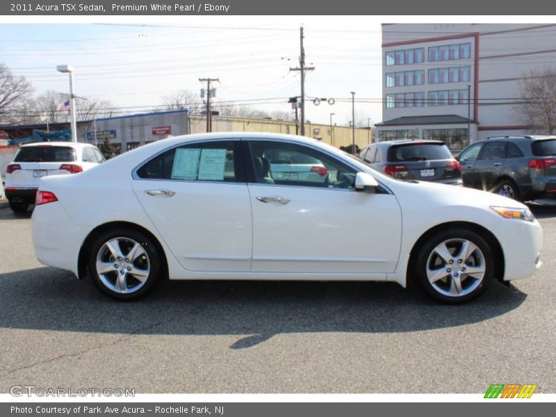 Premium White Pearl / Ebony 2011 Acura TSX Sedan