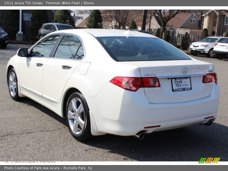 Premium White Pearl / Ebony 2011 Acura TSX Sedan