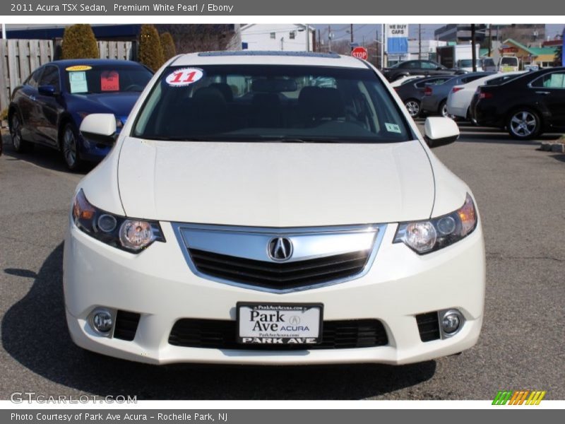 Premium White Pearl / Ebony 2011 Acura TSX Sedan
