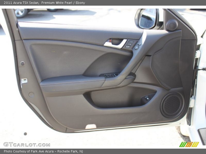 Premium White Pearl / Ebony 2011 Acura TSX Sedan
