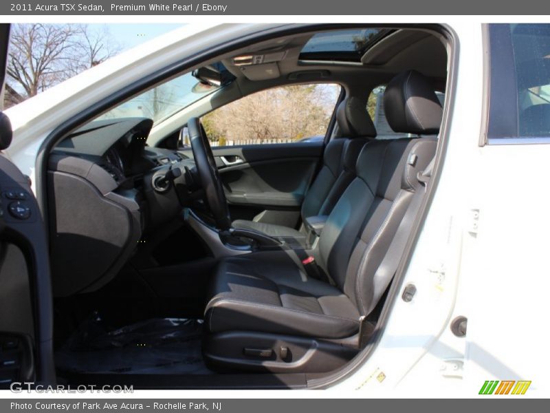 Premium White Pearl / Ebony 2011 Acura TSX Sedan