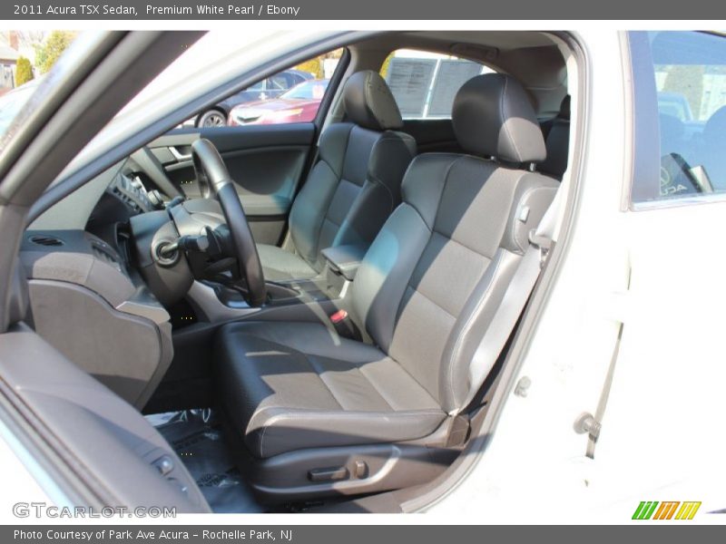 Premium White Pearl / Ebony 2011 Acura TSX Sedan