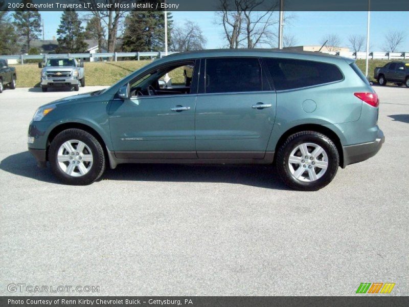  2009 Traverse LT Silver Moss Metallic