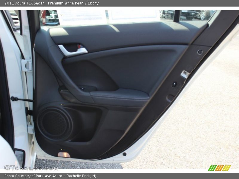 Premium White Pearl / Ebony 2011 Acura TSX Sedan