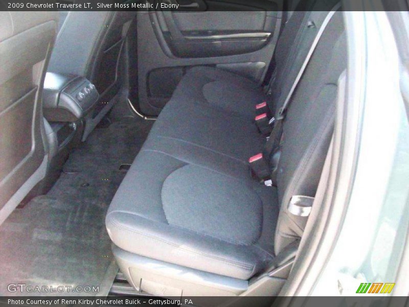 Silver Moss Metallic / Ebony 2009 Chevrolet Traverse LT