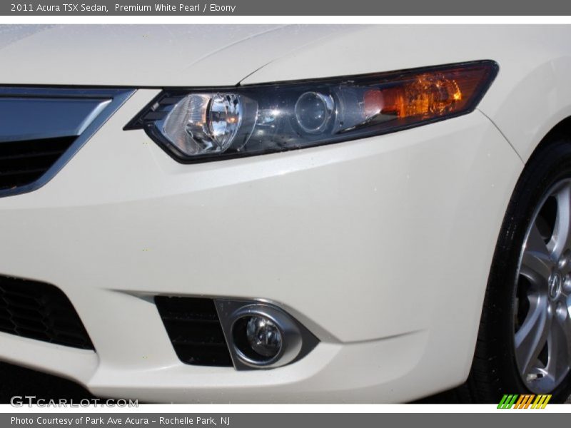 Premium White Pearl / Ebony 2011 Acura TSX Sedan