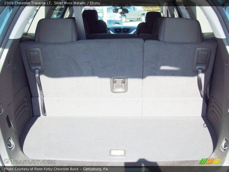 Silver Moss Metallic / Ebony 2009 Chevrolet Traverse LT