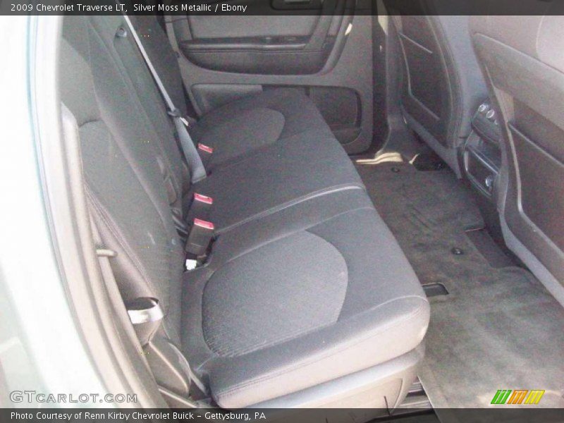 Silver Moss Metallic / Ebony 2009 Chevrolet Traverse LT
