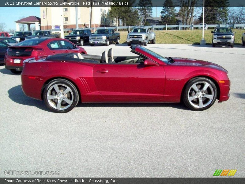  2011 Camaro SS/RS Convertible Red Jewel Metallic