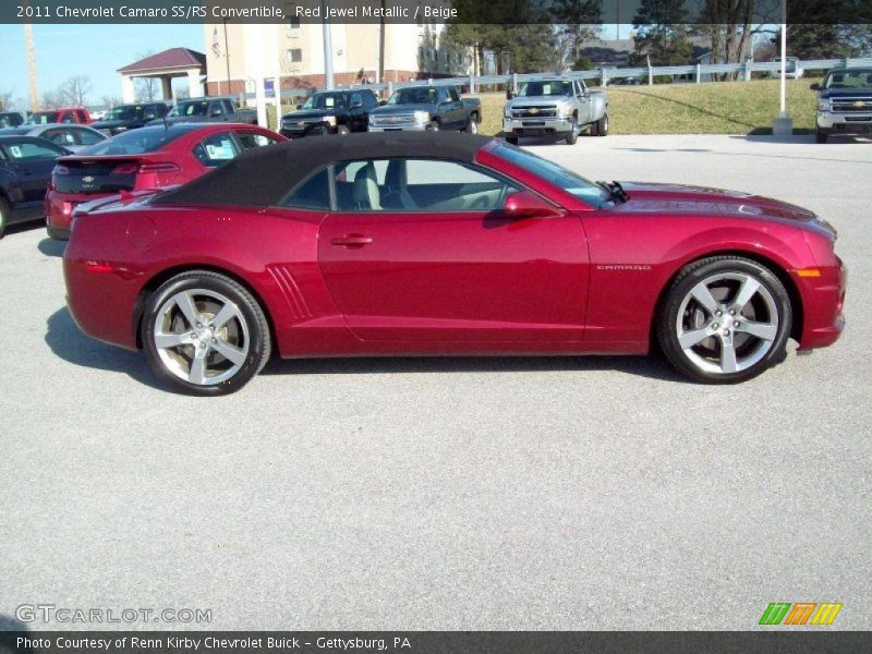  2011 Camaro SS/RS Convertible Red Jewel Metallic