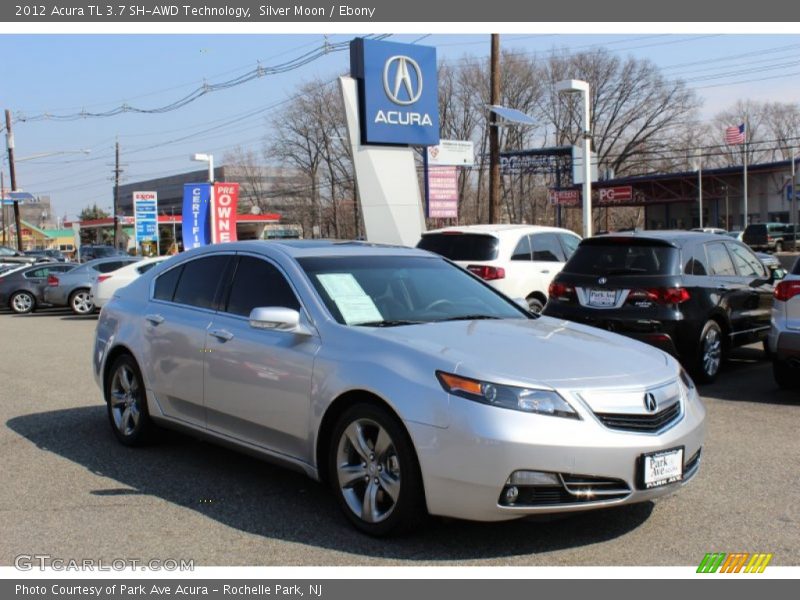 Silver Moon / Ebony 2012 Acura TL 3.7 SH-AWD Technology
