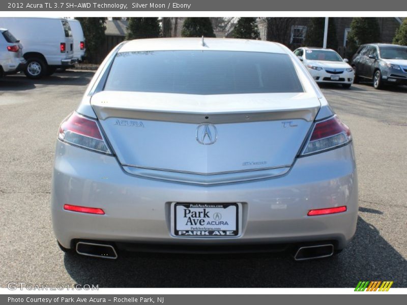 Silver Moon / Ebony 2012 Acura TL 3.7 SH-AWD Technology
