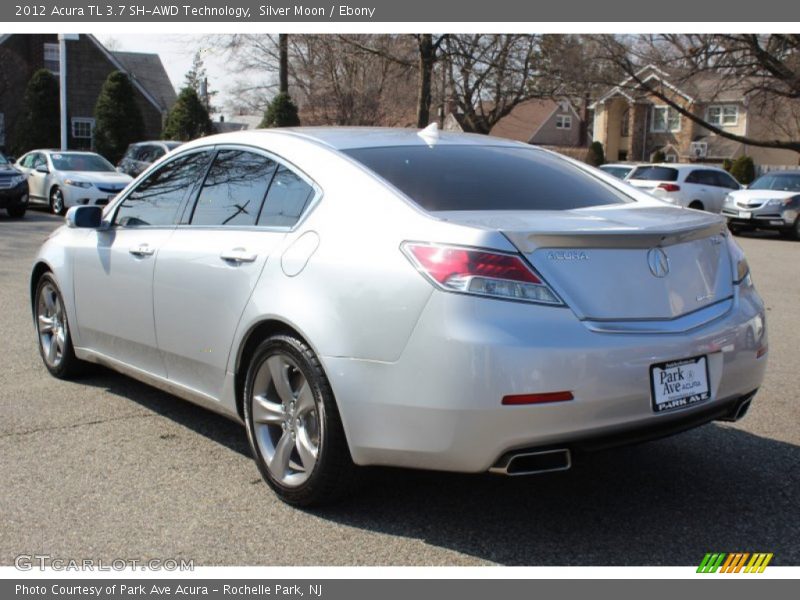 Silver Moon / Ebony 2012 Acura TL 3.7 SH-AWD Technology