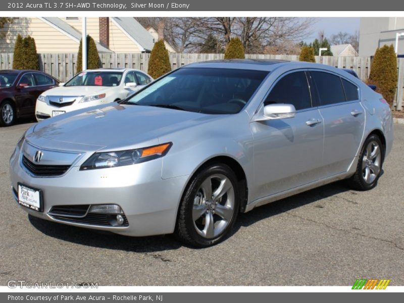Silver Moon / Ebony 2012 Acura TL 3.7 SH-AWD Technology