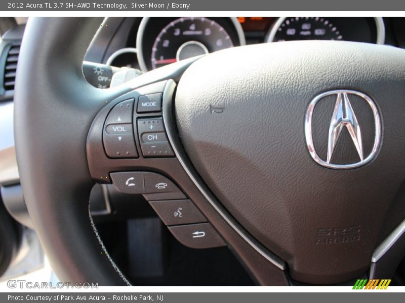 Silver Moon / Ebony 2012 Acura TL 3.7 SH-AWD Technology