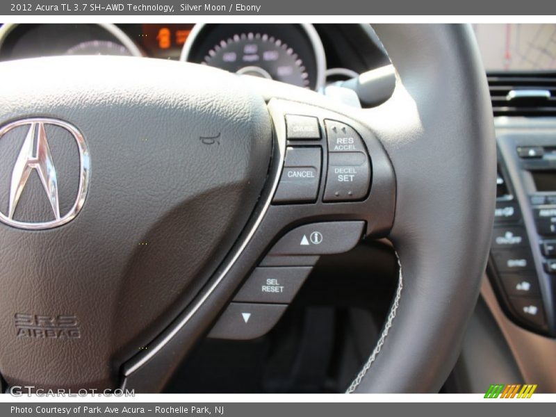 Silver Moon / Ebony 2012 Acura TL 3.7 SH-AWD Technology
