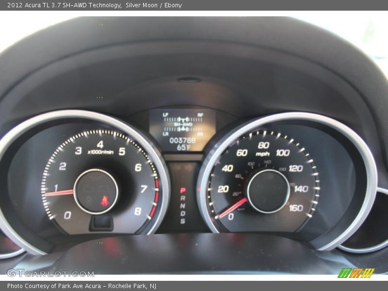 Silver Moon / Ebony 2012 Acura TL 3.7 SH-AWD Technology