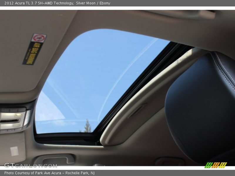 Silver Moon / Ebony 2012 Acura TL 3.7 SH-AWD Technology