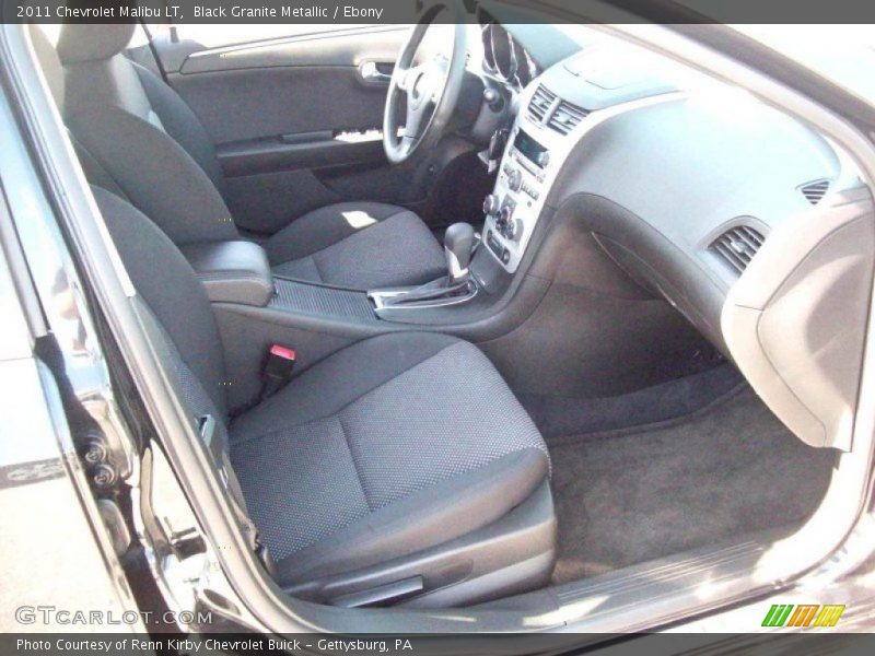 Black Granite Metallic / Ebony 2011 Chevrolet Malibu LT