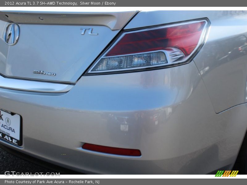 Silver Moon / Ebony 2012 Acura TL 3.7 SH-AWD Technology