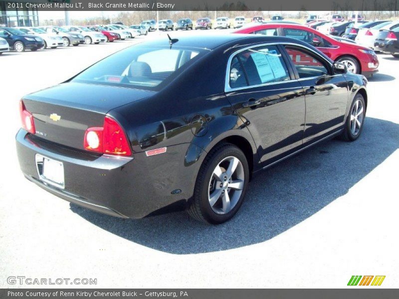 Black Granite Metallic / Ebony 2011 Chevrolet Malibu LT