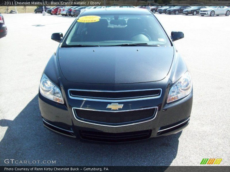 Black Granite Metallic / Ebony 2011 Chevrolet Malibu LT