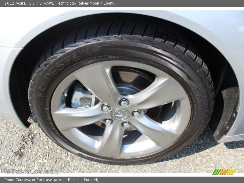 Silver Moon / Ebony 2012 Acura TL 3.7 SH-AWD Technology