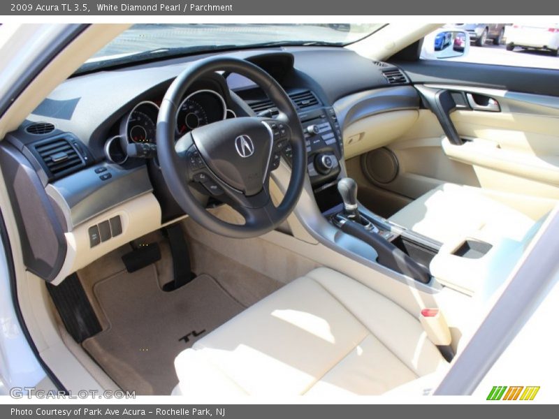 Parchment Interior - 2009 TL 3.5 